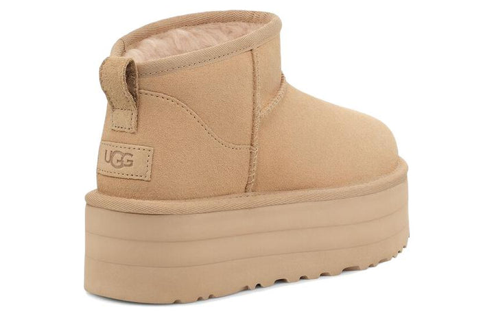 UGG CLASSIC ULTRA MINI PLATFORM BROWN DRIFTWOOD WOMENS