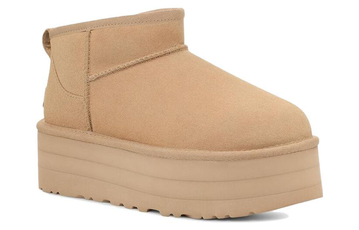 UGG CLASSIC ULTRA MINI PLATFORM BROWN DRIFTWOOD WOMENS