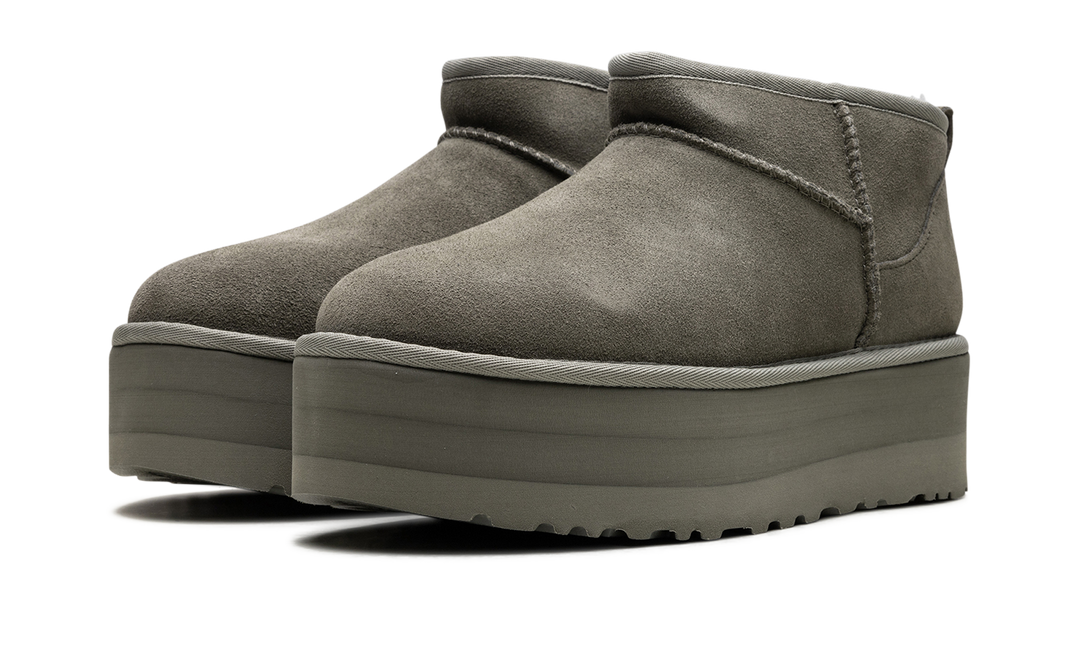 UGG CLASSIC ULTRA MINI PLATFORM MOSS GREEN WOMENS