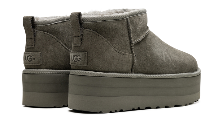 UGG CLASSIC ULTRA MINI PLATFORM MOSS GREEN WOMENS