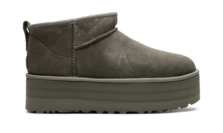 UGG CLASSIC ULTRA MINI PLATFORM MOSS GREEN WOMENS