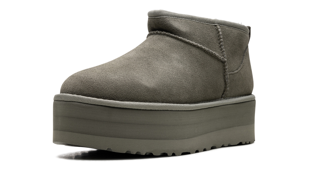 UGG CLASSIC ULTRA MINI PLATFORM MOSS GREEN WOMENS