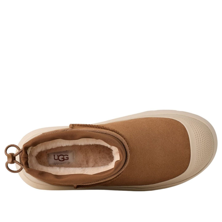 UGG CLASSIC ULTRA MINI WEATHER HYBRID BOOT CHESTNUT WHITECAP