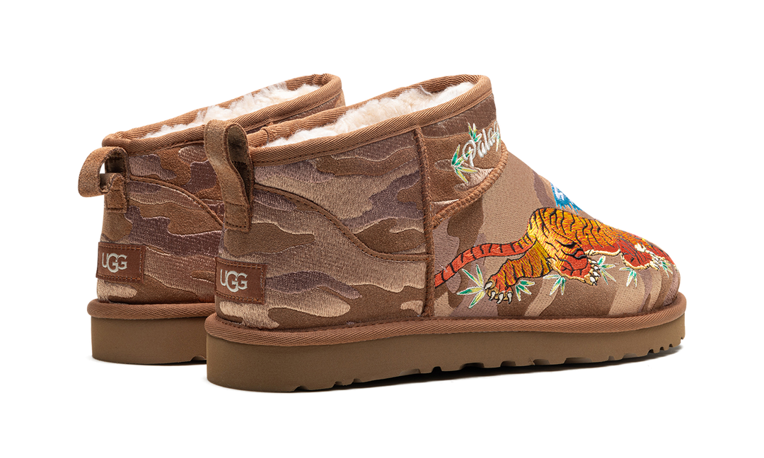 UGG CLASSIC ULTRA MINI X PALACE CAMOUFLAGE BROWN