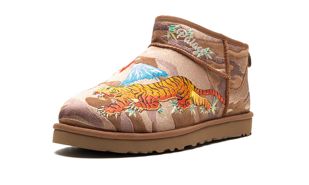 UGG CLASSIC ULTRA MINI X PALACE CAMOUFLAGE BROWN