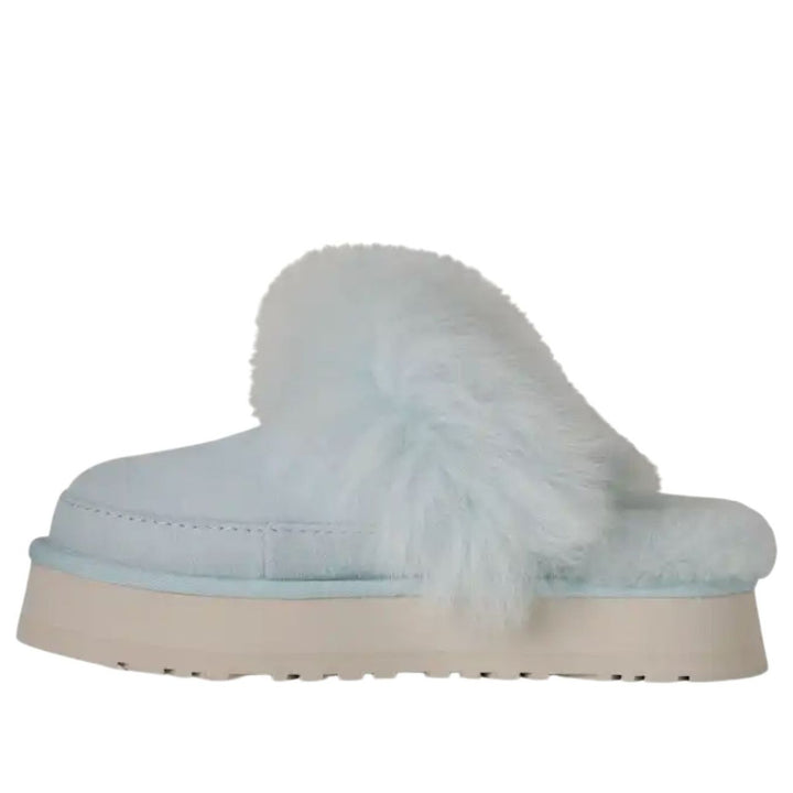 UGG DISQUETTE CHALET SLIPPER REEF BLUE WOMENS