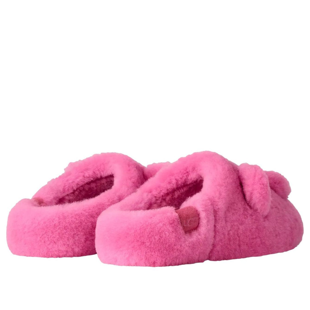 UGG ELEA POOCH SLIP-ON SLIPPER PINK LAQUER WOMENS
