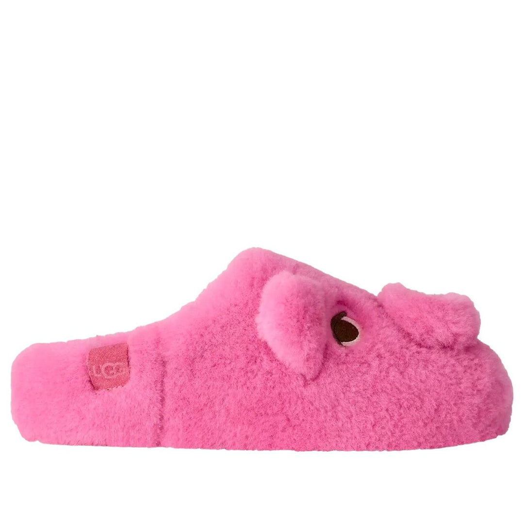 UGG ELEA POOCH SLIP-ON SLIPPER PINK LAQUER WOMENS