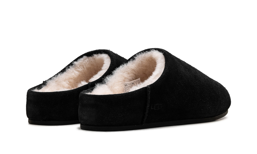 UGG ELEA SLIP-ON SLIPPER BLACK WOMENS