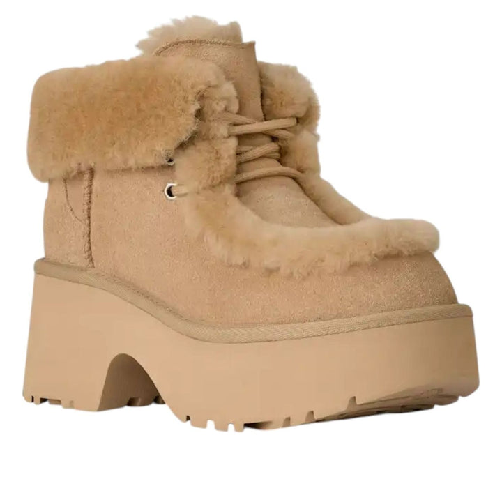 UGG ESMEE LACE UP BOOT MUSTARD SEED WOMENS