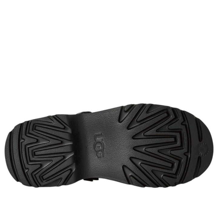 UGG ESMEE LEATHER CLOG BLACK WOMENS