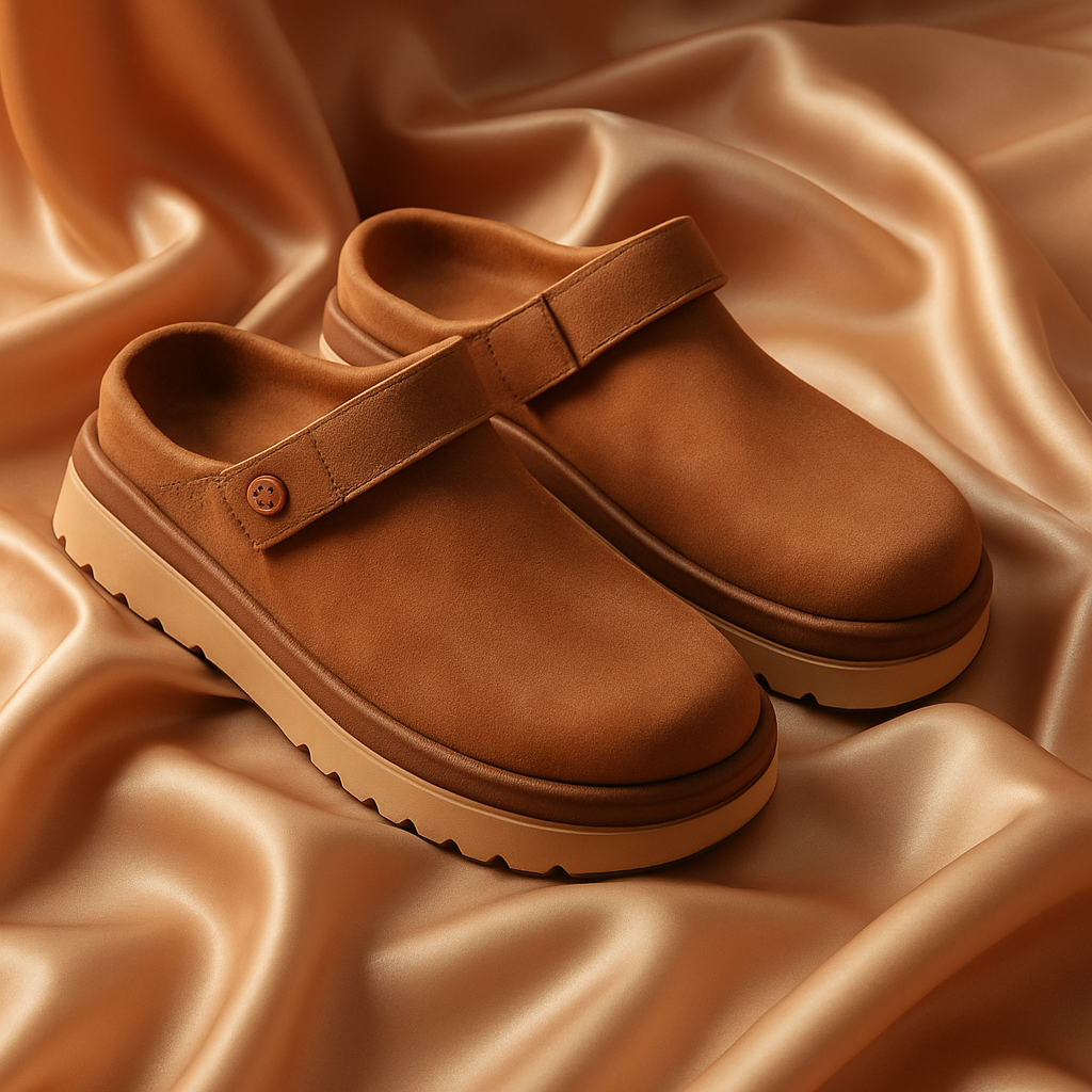 UGG GOLDENSTAR CLOG CHESTNUT (WOMEN&