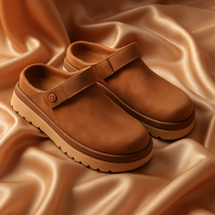 UGG GOLDENSTAR CLOG CHESTNUT (WOMEN&