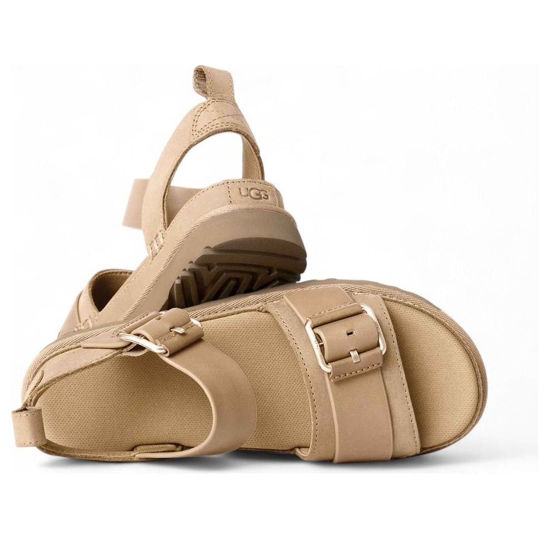 UGG GOLDENSTAR VILLA SANDAL MUSTARD SEED WOMENS