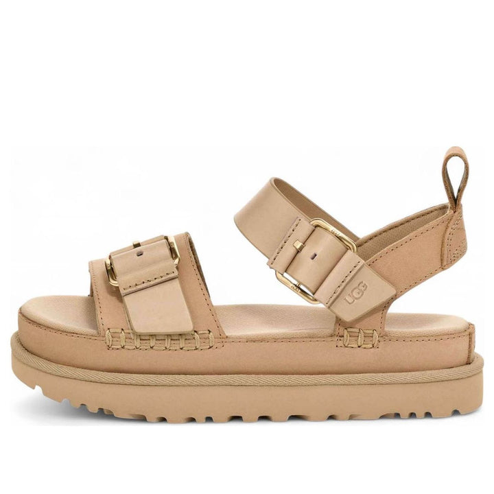 UGG GOLDENSTAR VILLA SANDAL MUSTARD SEED WOMENS