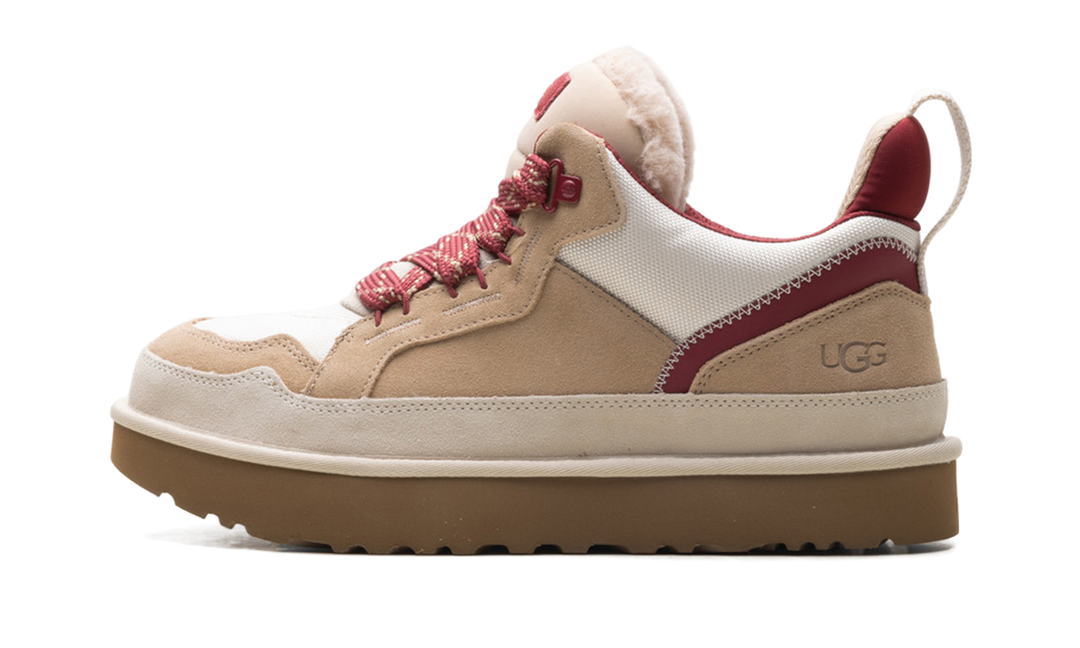 UGG LOWMEL DRIFTWOOD BIKING RED