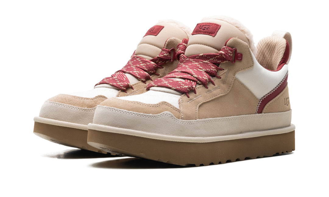 UGG LOWMEL DRIFTWOOD BIKING RED