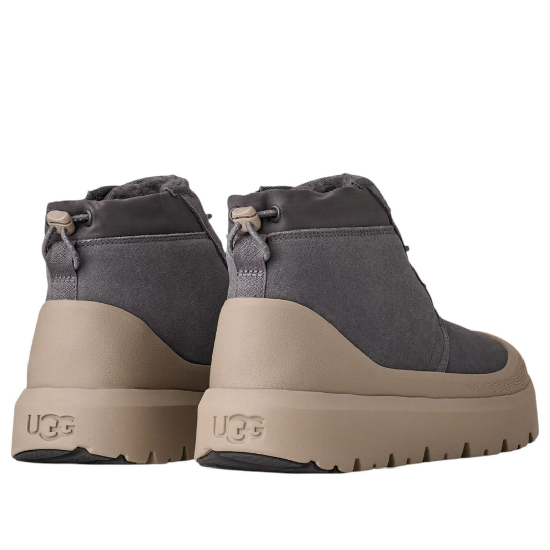 UGG NEUMEL HIGH WEATHER HYBRID BOOT OBSIDIAN COBBLE GREY