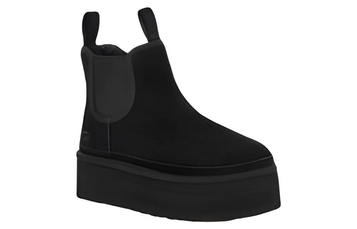 UGG NEUMEL PLATFORM CHELSEA BOOT BLACK WOMENS