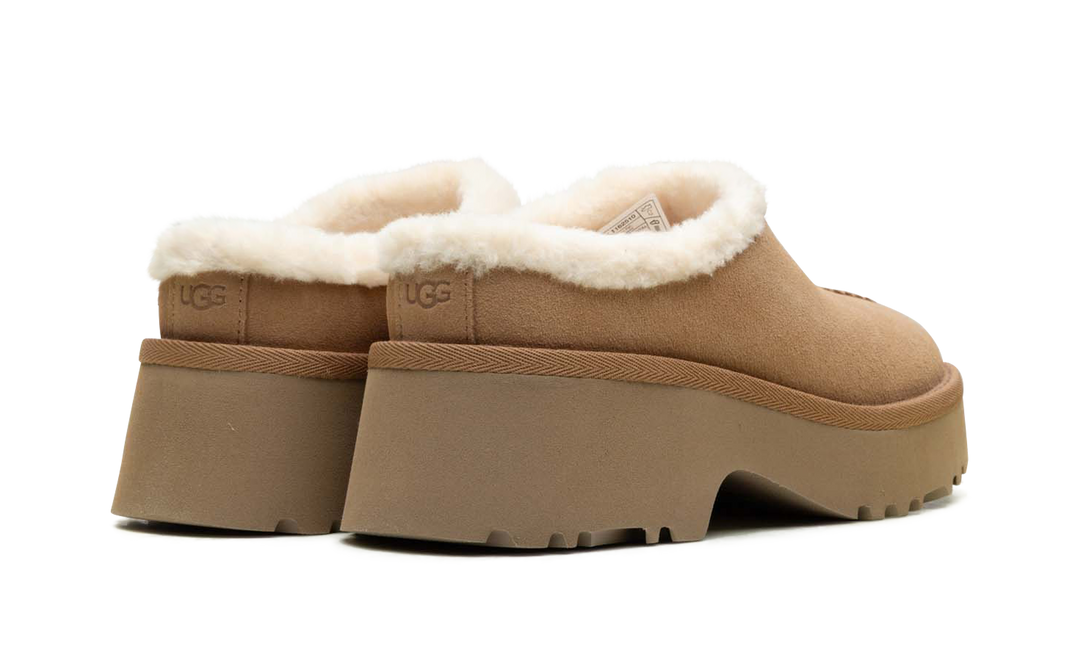 UGG NEW HEIGHTS COZY CLOG CHESTNUT WOMENS