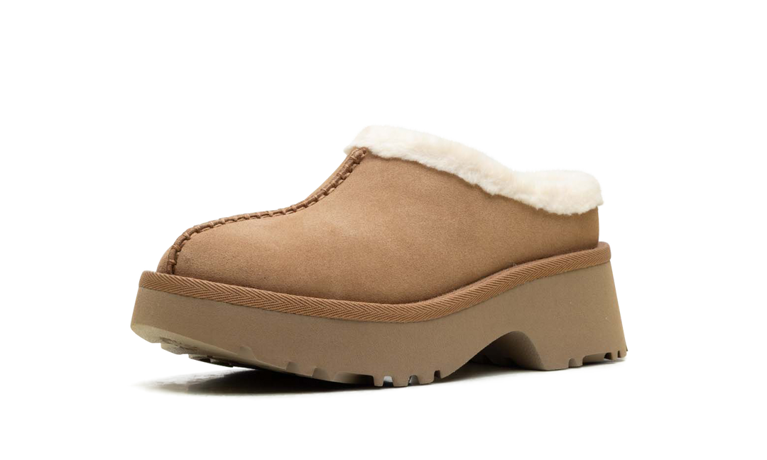 UGG NEW HEIGHTS COZY CLOG CHESTNUT WOMENS