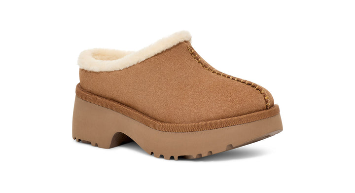 UGG NEW HEIGHTS COZY CLOG CHESTNUT WOMENS
