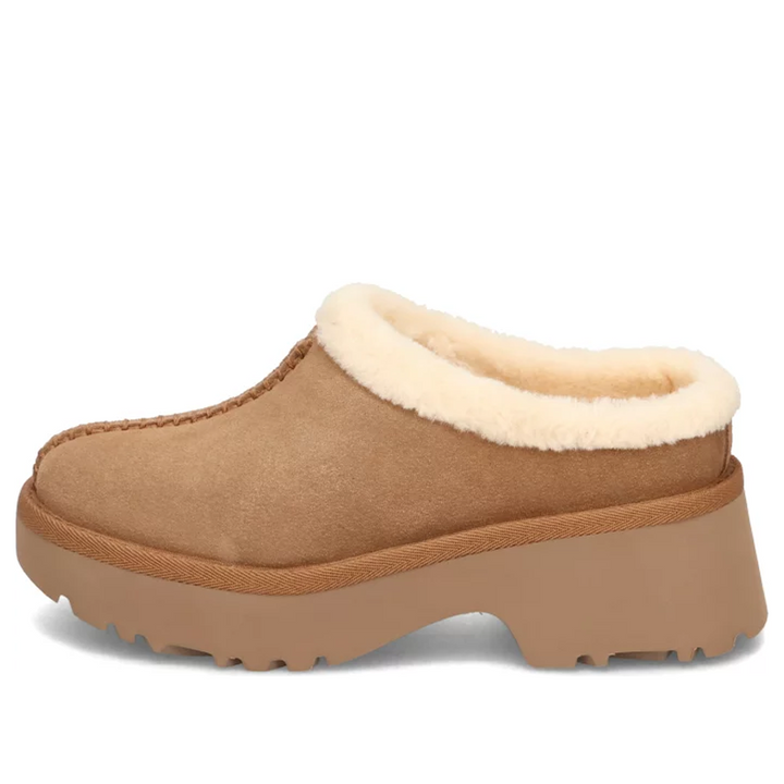 UGG NEW HEIGHTS COZY CLOG CHESTNUT WOMENS