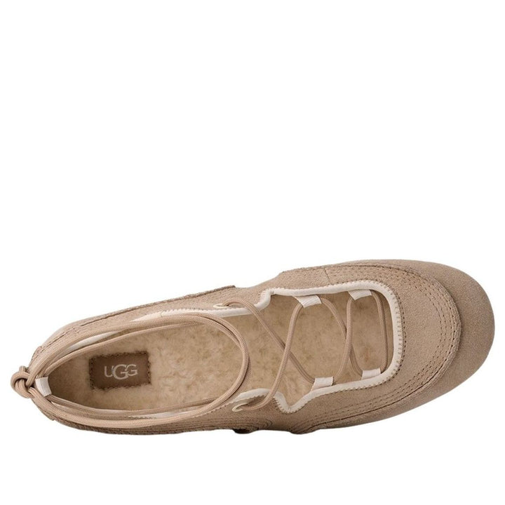 UGG QUILL BALLET SNEAKER MUSTARD SEED WOMENS
