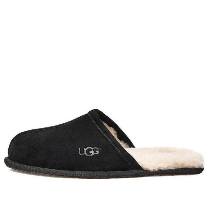 UGG SCUFF SLIPPER BLACK