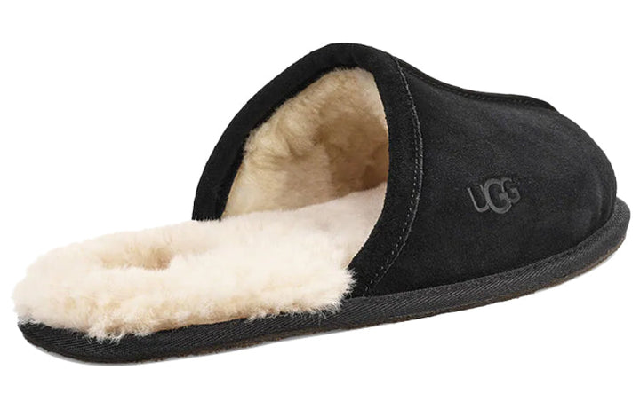 UGG SCUFF SLIPPER BLACK