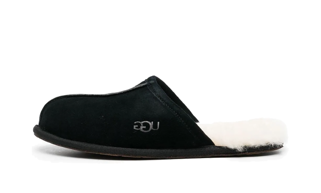UGG SCUFF SLIPPER BLACK