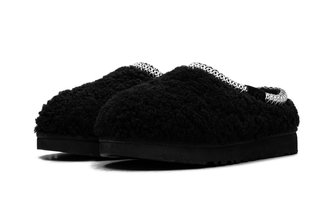 UGG TASMAN MAXI CURLY SLIPPER BLACK (WOMEN&