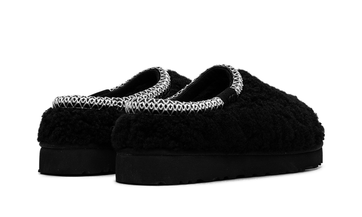 UGG TASMAN MAXI CURLY SLIPPER BLACK (WOMEN&