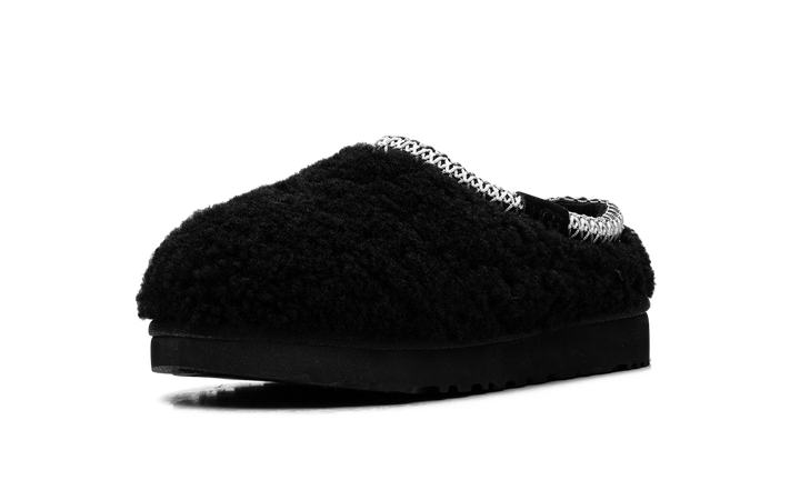 UGG TASMAN MAXI CURLY SLIPPER BLACK (WOMEN&