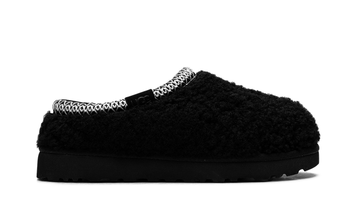 UGG TASMAN MAXI CURLY SLIPPER BLACK (WOMEN&