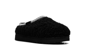 UGG TASMAN MAXI CURLY SLIPPER BLACK (WOMEN'S) — Stock