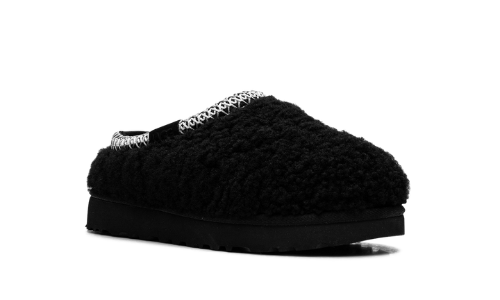 UGG TASMAN MAXI CURLY SLIPPER BLACK (WOMEN&