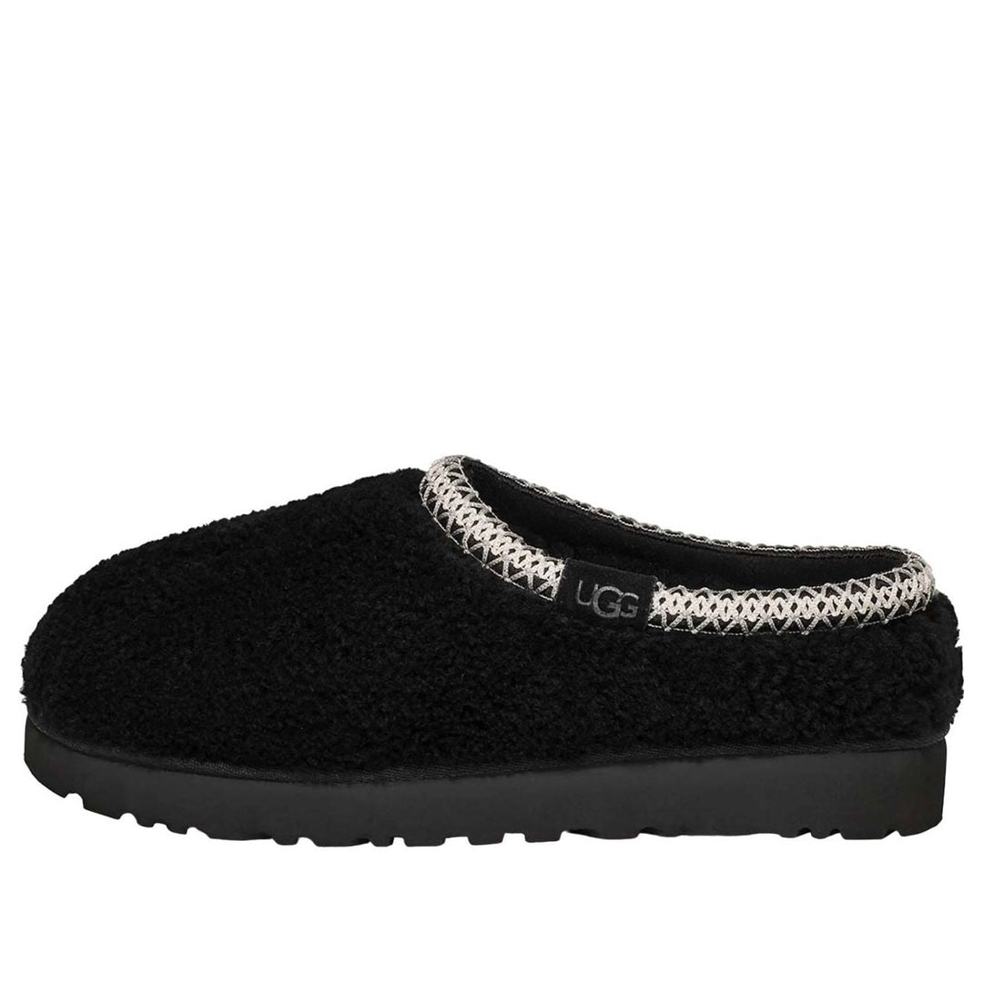 UGG TASMAN MAXI CURLY SLIPPER BLACK (WOMEN&