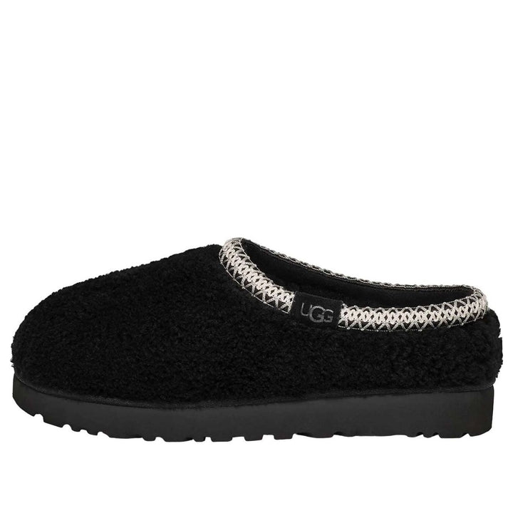 UGG TASMAN MAXI CURLY SLIPPER BLACK (WOMEN&