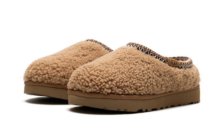 UGG TASMAN MAXI CURLY SLIPPER CHESTNUT WOMENS