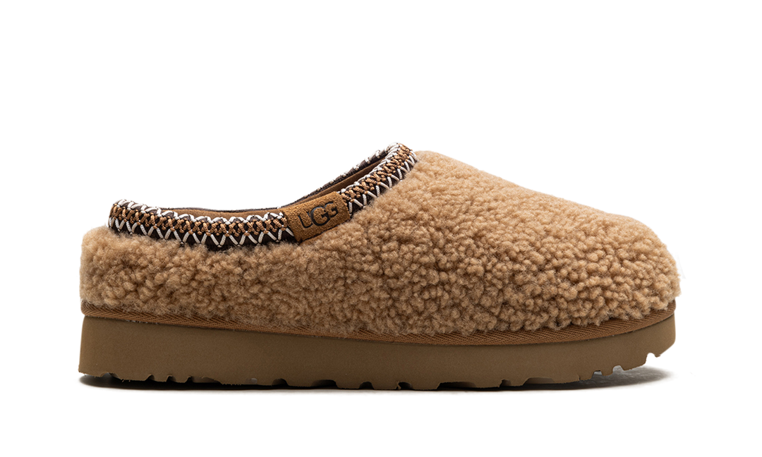 UGG TASMAN MAXI CURLY SLIPPER CHESTNUT WOMENS