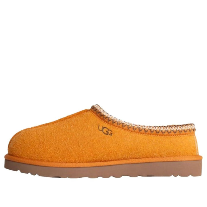 UGG TASMAN SHAGGY SUEDE SLIPPER DARK APRICOT