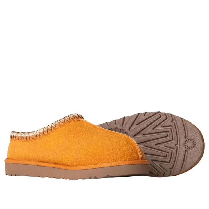 UGG TASMAN SHAGGY SUEDE SLIPPER DARK APRICOT
