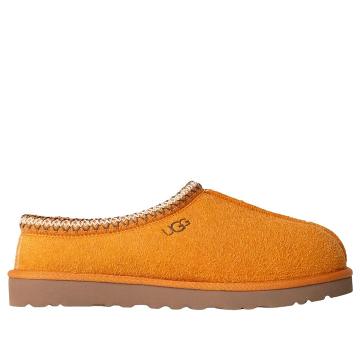 UGG TASMAN SHAGGY SUEDE SLIPPER DARK APRICOT