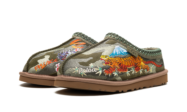 UGG TASMAN SLIPPER PALACE BURNT OLIVE CAMO