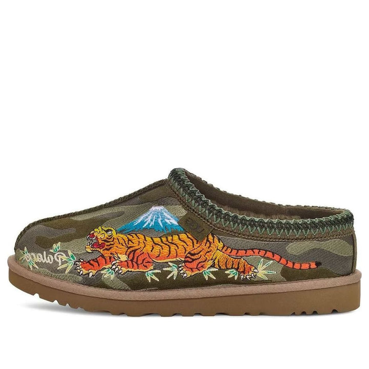 UGG TASMAN SLIPPER PALACE BURNT OLIVE CAMO