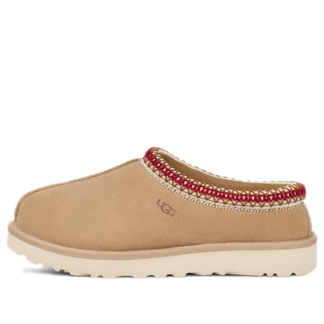 UGG TASMAN SLIPPER SAND DARK CHERRY (WOMEN&