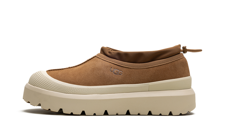 UGG TASMAN WEATHER HYBRID SLIPPER CHESTNUT WHITECAP