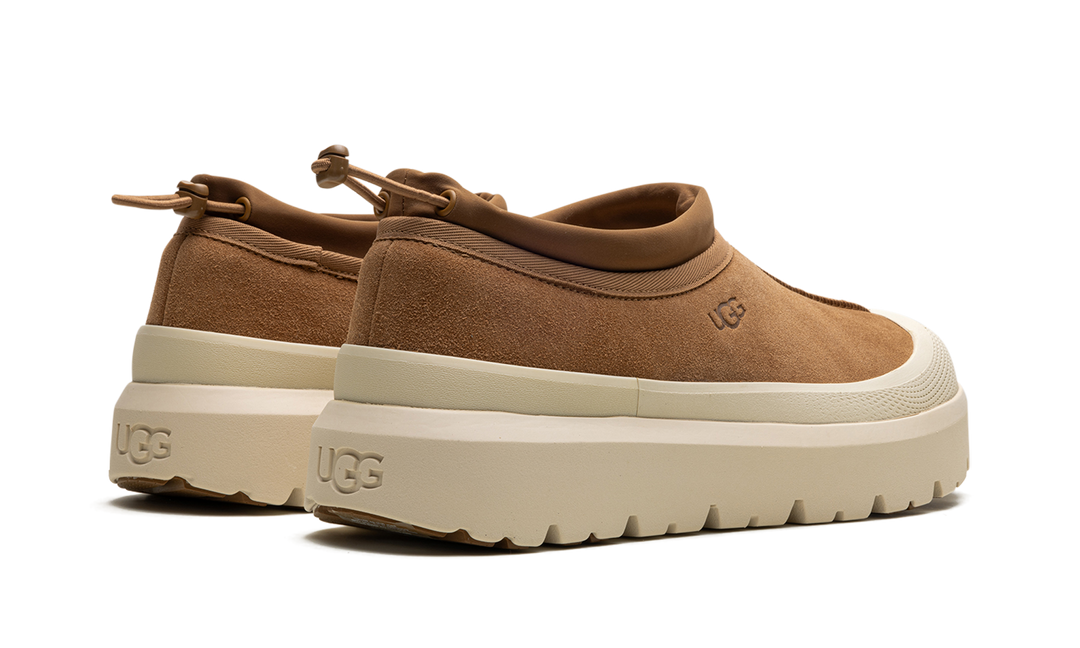 UGG TASMAN WEATHER HYBRID SLIPPER CHESTNUT WHITECAP