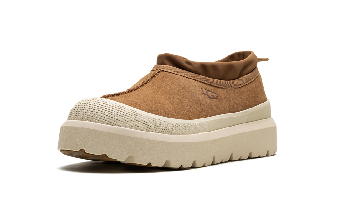 UGG TASMAN WEATHER HYBRID SLIPPER CHESTNUT WHITECAP